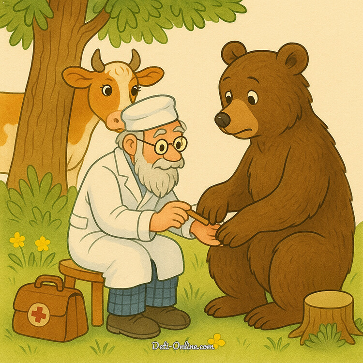 Айболит и медведь