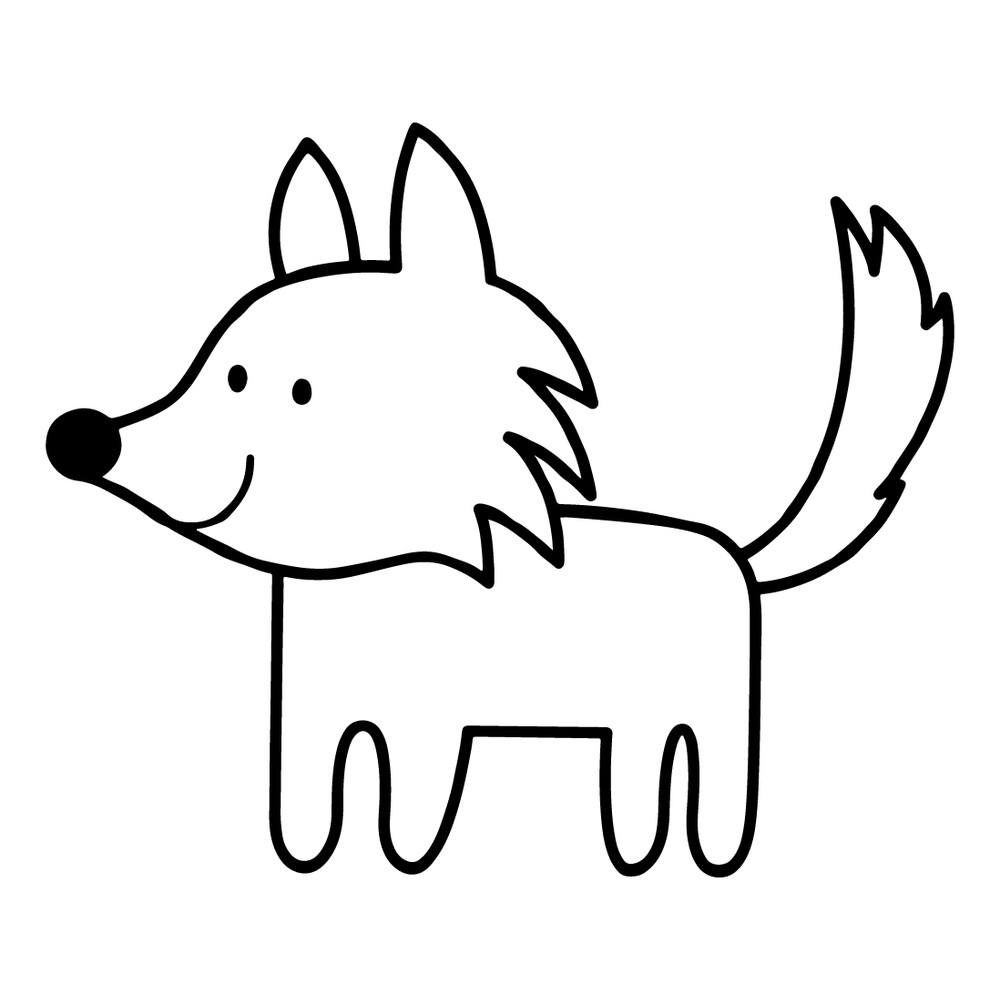 Волк раскраска: векторные изображения и иллюстрации, которые можно скачать бесплатно | Freepik