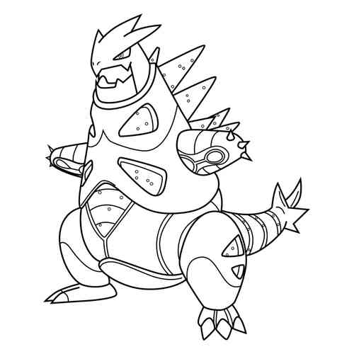 ferroseed coloring pages pdfs pokemon