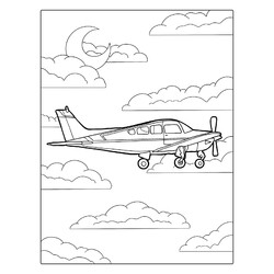 Раскраска А4 8л ^Военные самолеты^для мальчика Alingar AL