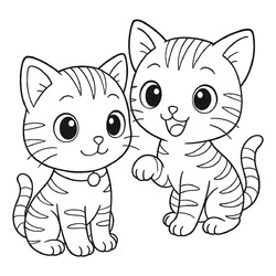 Полосатые котята