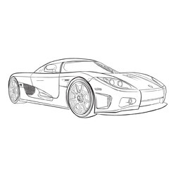 Машина Koenigsegg