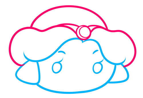 Как нарисовать принцессу Жасмин из Disney Tsum Tsum 3