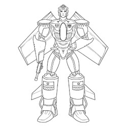 Раскраска Десептикон Дредвинг в Имперской вселенной