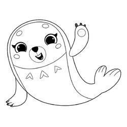 Кора из мультсериала Умка