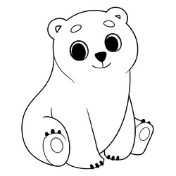 Любознательный медвежонок Умка