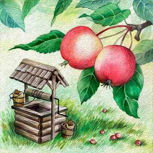 Яблоки, яблони, яблоневый сад — стихи для детей | Детворе