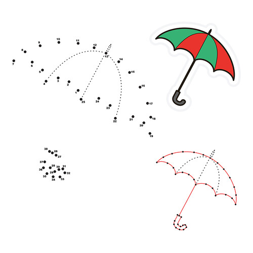 Зонт по точкам