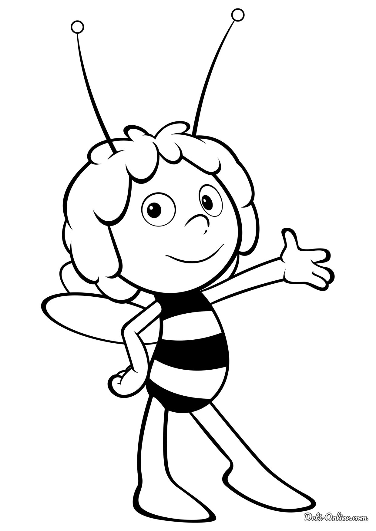 Изображения по запросу Раскраска пчела