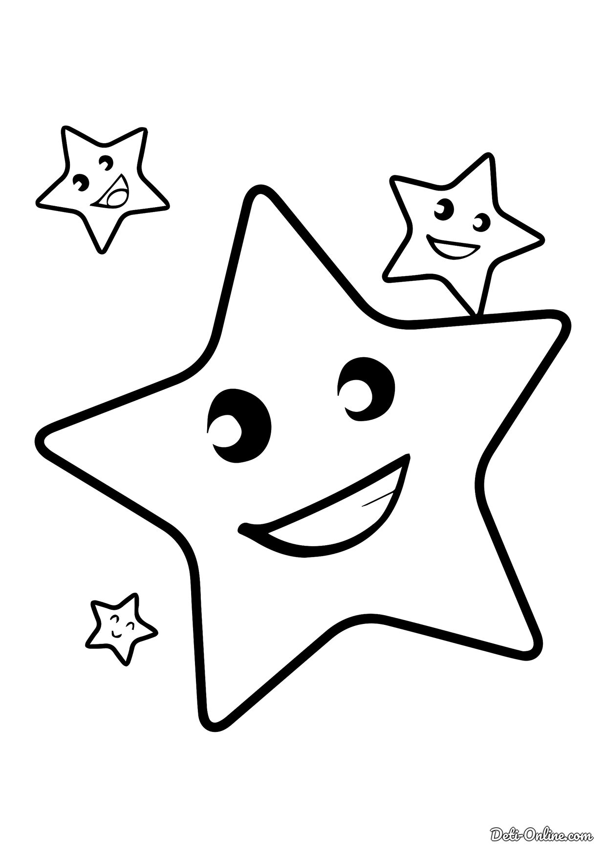 Звезда раскраска Изображения – скачать бесплатно на Freepik