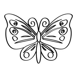 Весёлая бабочка