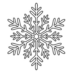 Снежинка на Новый год