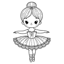 Кукла балерина
