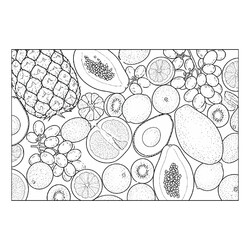 Фруктовый коллаж