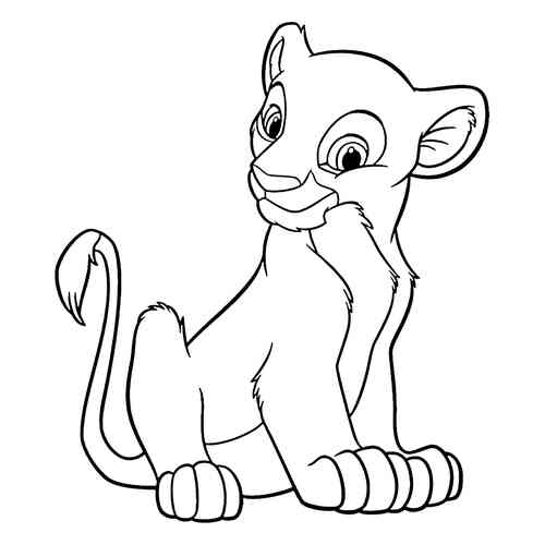 Раскраски Король Лев