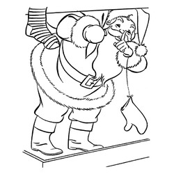 Дед Мороз просит не шуметь