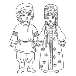 Русский народный костюм