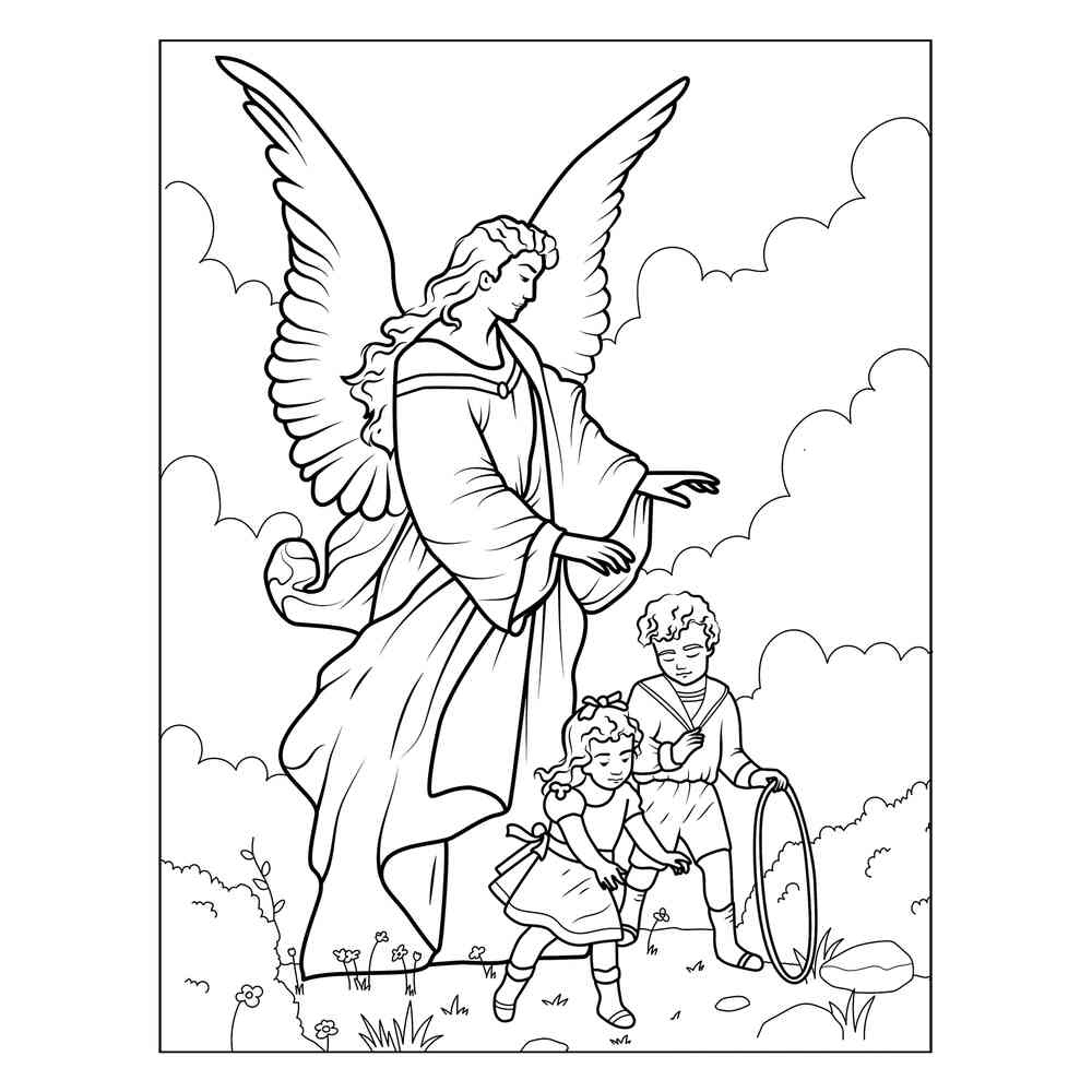 Рисунок ангелы: изображения без лицензионных платежей