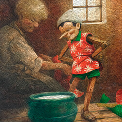 Приключения Пиноккио. История деревянной куклы
