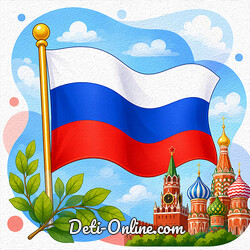 Флаг и герб России
