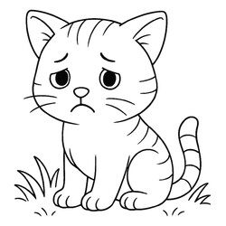 Котик расстроился