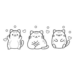 Три пузатых кота