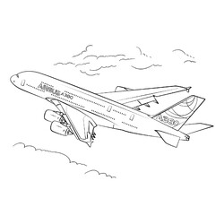 78102 Акан Синяя (новая), раскраска самолетов авиакомпании 