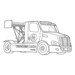 Пятитонный тягач Freightliner Cascadia