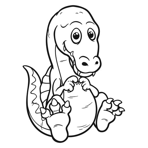 Милый малыш Спинозавр