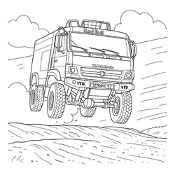 Камаз на ралли «Дакар»