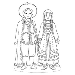 Башкирский костюм