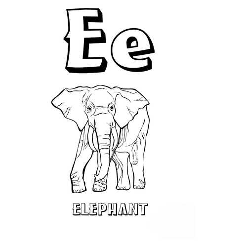 Буква E английского алфавита