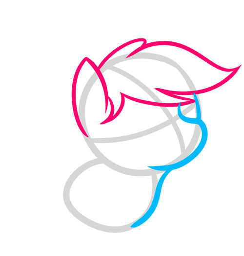 Как нарисовать пони Эпплджек 3