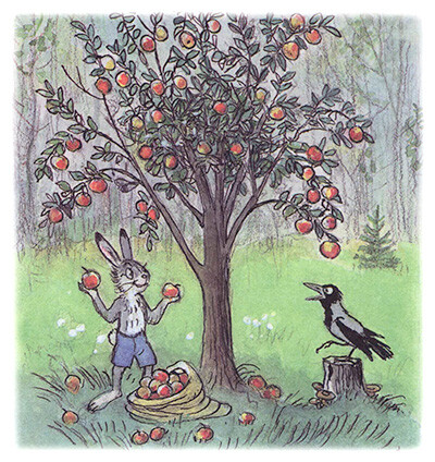 Мешок яблок (иллюстрация 01)