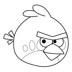 Лучшее Angry Birds раскраски распечатать для детей!