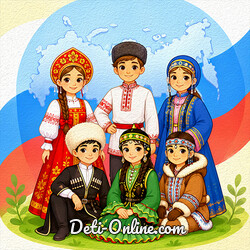 Костюмы народов России