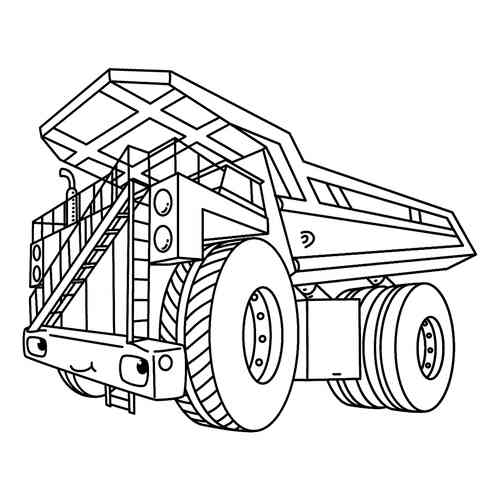 Раскраски грузовики | сборник раскрасок грузовиков для мальчиков