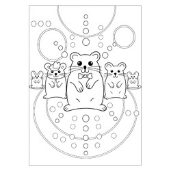 Милые танцующие хомячки