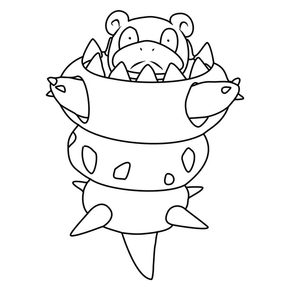 Раскраска Мега Слоубро распечатать или скачать