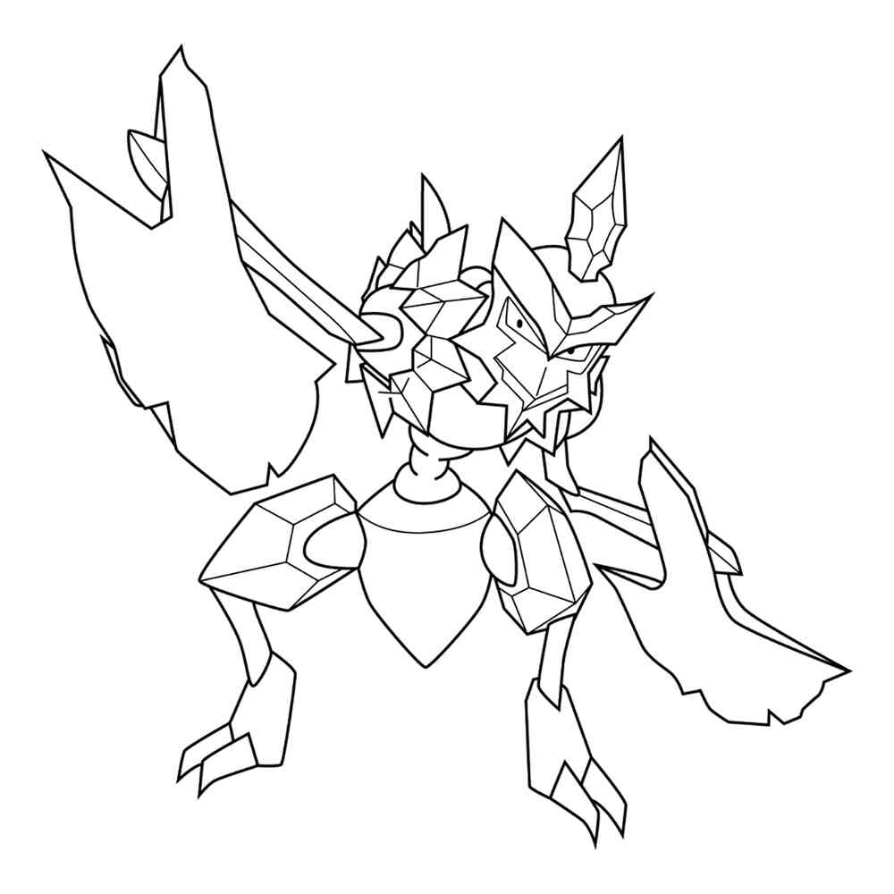 Раскраска Покемон Кливор 0900 распечатать или скачать