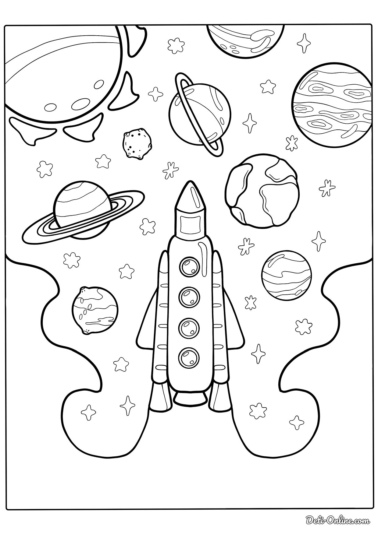 Раскраска ракета в космосе. Космическая ракета раскраска для детей. Ракета для распечатки. Раскраска 23 февраля ракета.