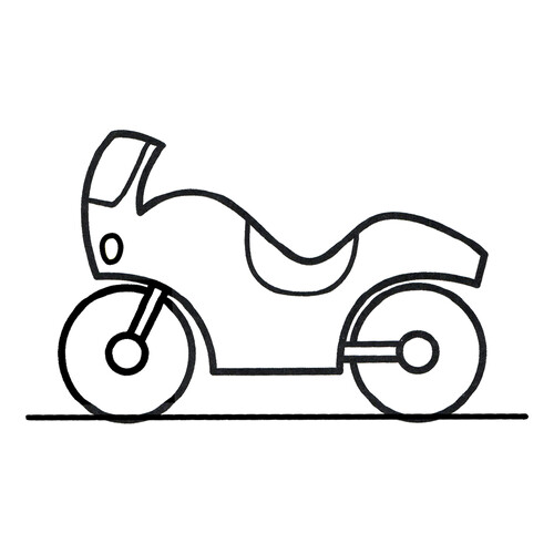 Шумный мотоцикл