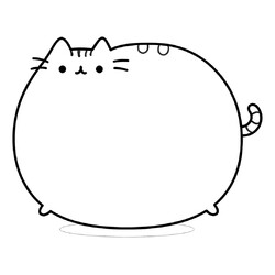 Толстенькая кошка Пушин