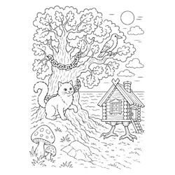 Кот учёный из Лукоморья