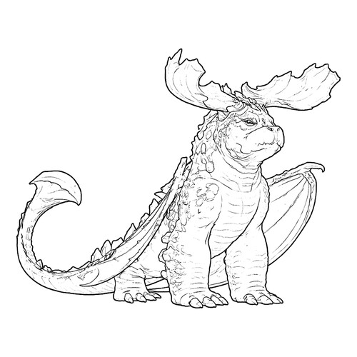 Раскраска Багровый Потрошитель