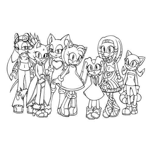 Раскраски Соник | Sonic распечатать