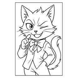 Хитрющий кот