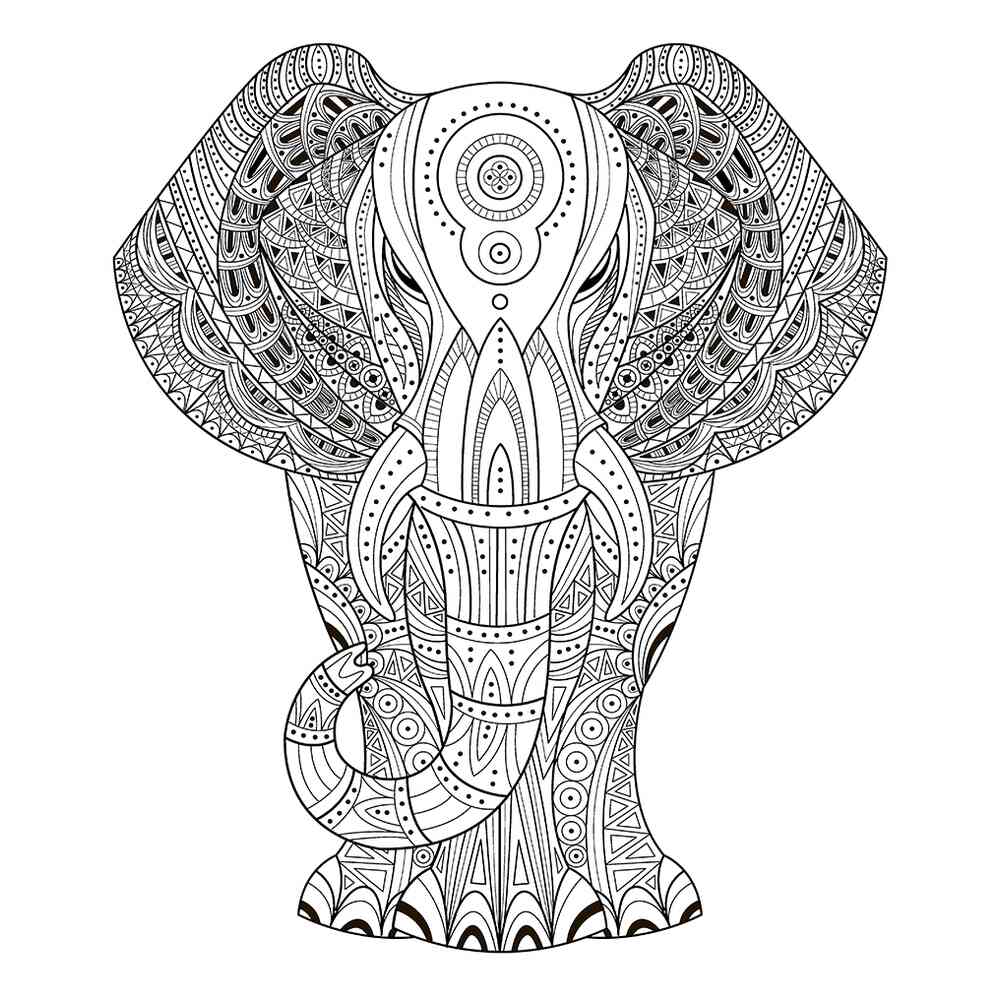 Мандала слон
