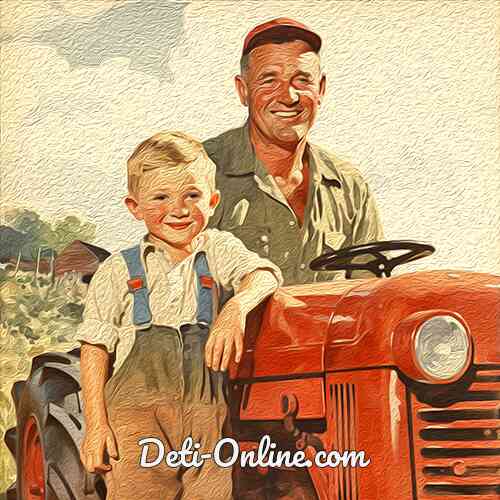 Рассказ Папа-тракторист читать онлайн, Валентина Осеева