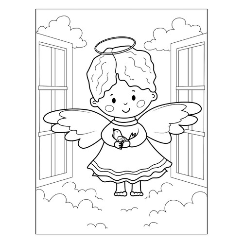 Очаровательный ангелочек для малышей